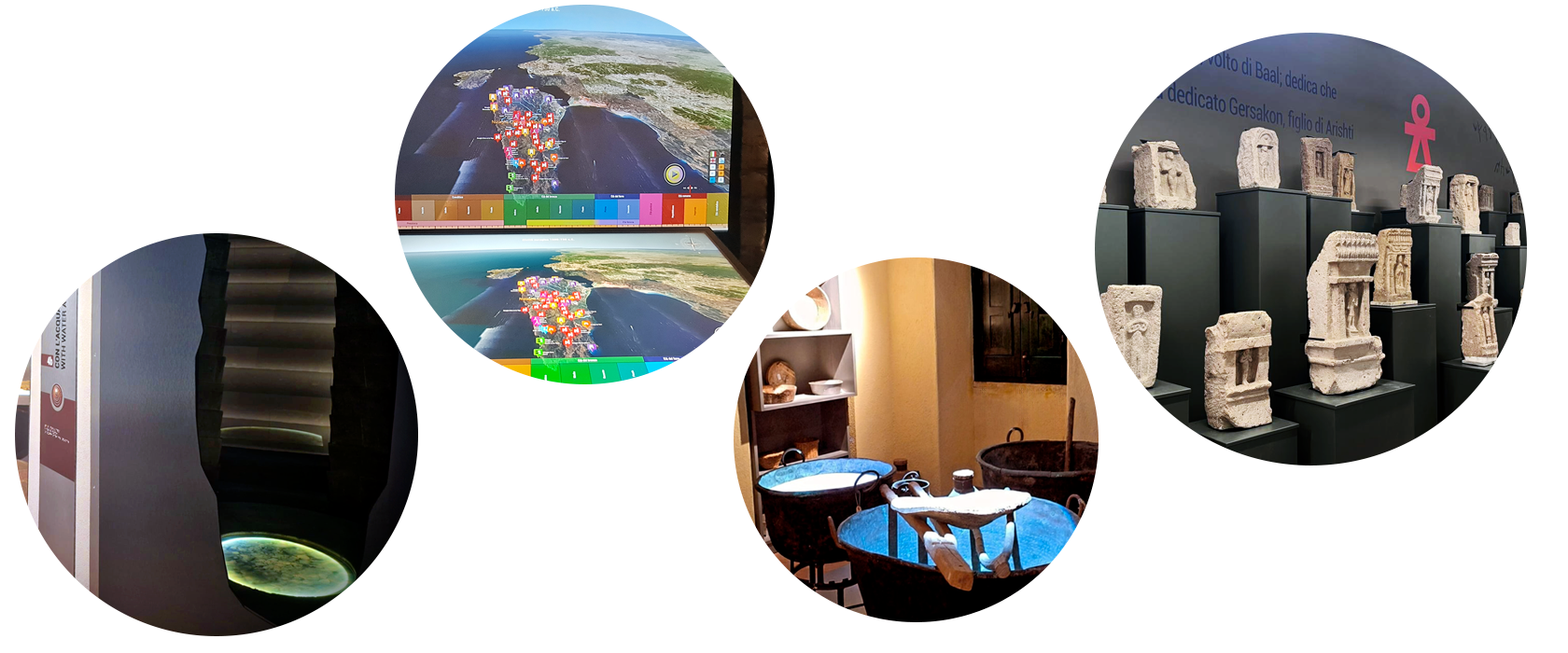 Allestimenti museali in Sardegna